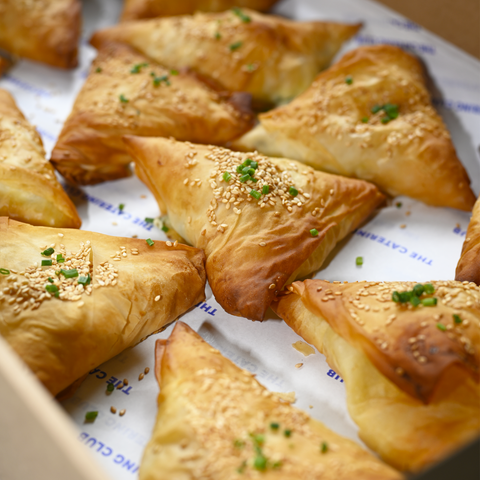 Hand Made Cheese Filo Triangles