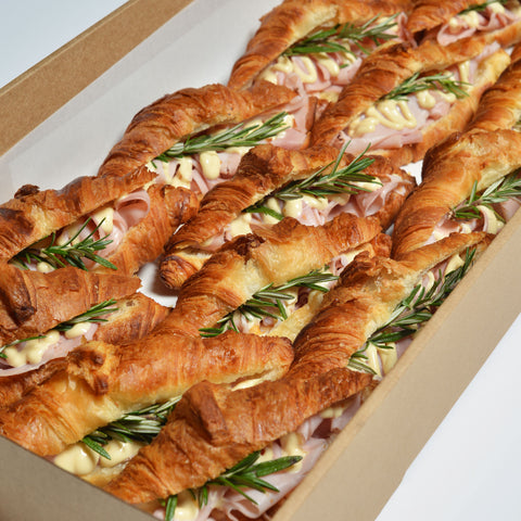 Ham and Cheese Croissant Platter