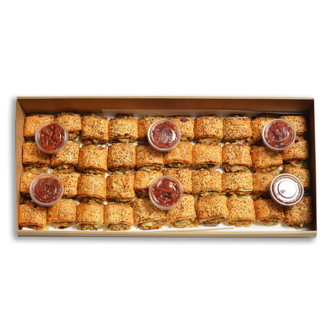 Vegetarian Sausage Roll Platter