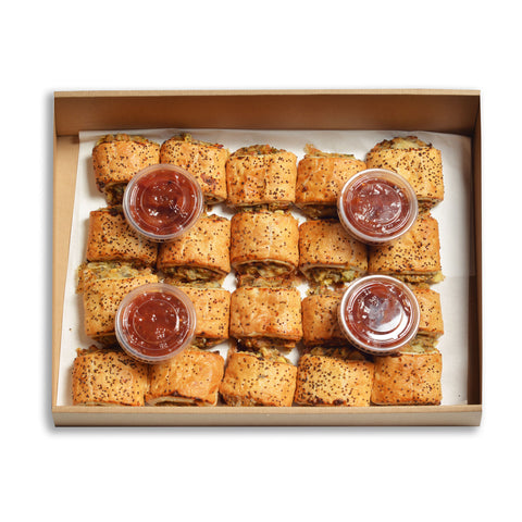 Vegetarian Sausage Roll Platter