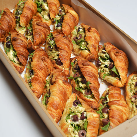 Vegetarian Croissant Platter