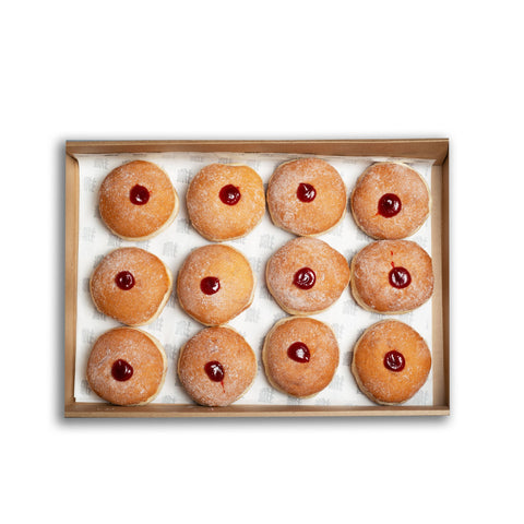 Jam Filled Doughnuts Platter