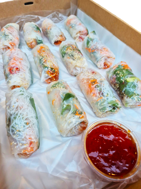 Vegetarian Rice Paper Rolls