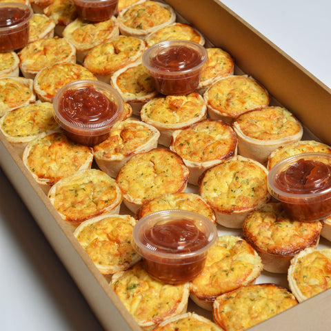 Mini Vegetarian Quiche Platter